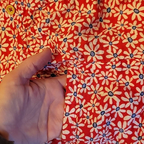 Cat & Jack floral cotton dress size 5T - Picture 4 of 5